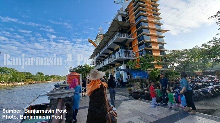 lantai 4 menara pandang banjarmasin